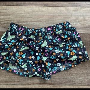 Patagonia barely baggies, Small, Limited addition "Night Pollinator" print.